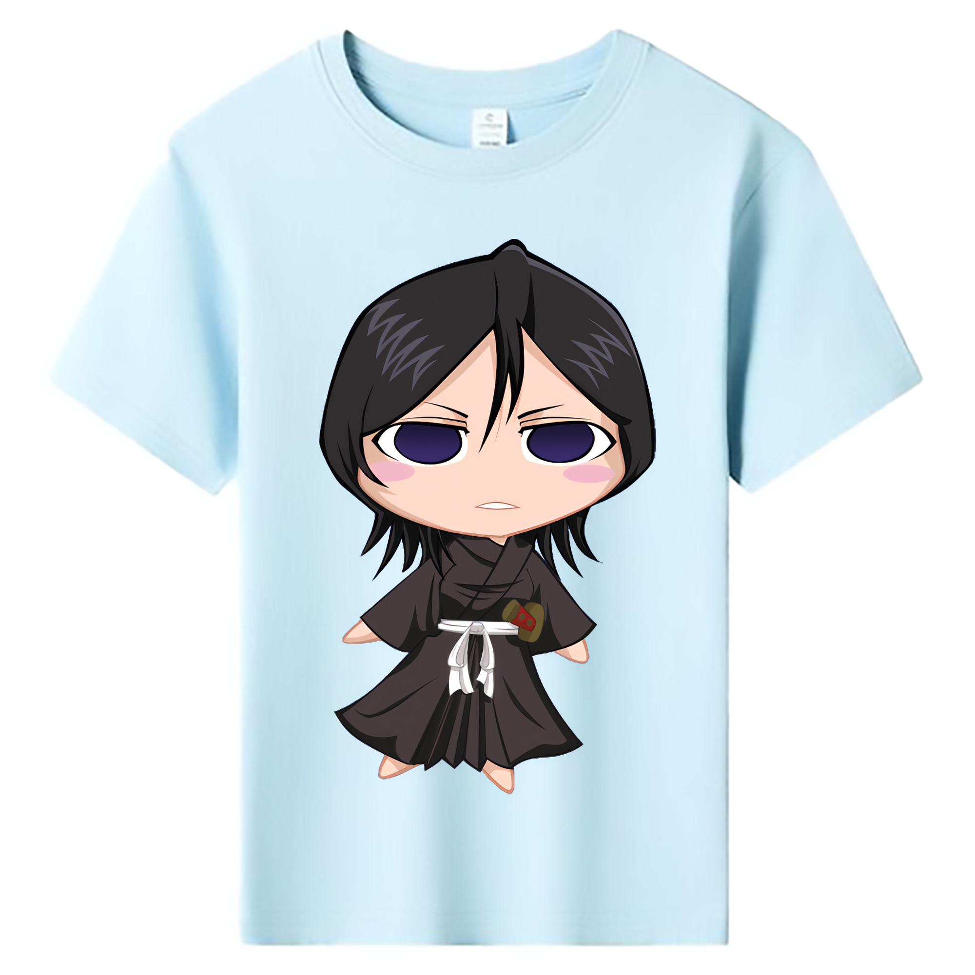 （画像用） ブリーチ 朽木ルキア BLEACH Kuchiki Rukia 綿100％キッズTシャツ（フロントプリント）